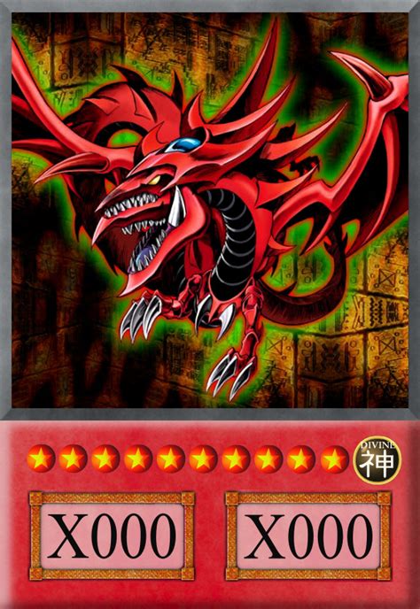 Yu-Gi-Oh! Anime Card: Slifer the Sky Dragon by jtx1213 on DeviantArt