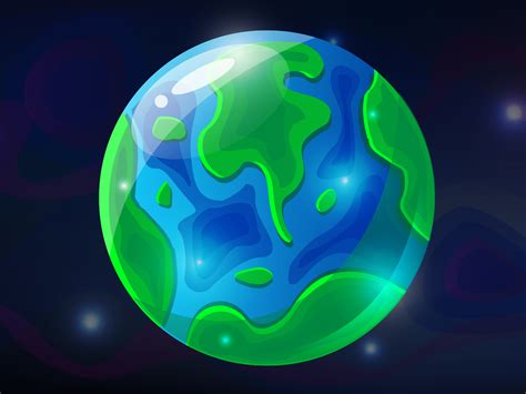 Planet Earth by Catalina Cucu on Dribbble