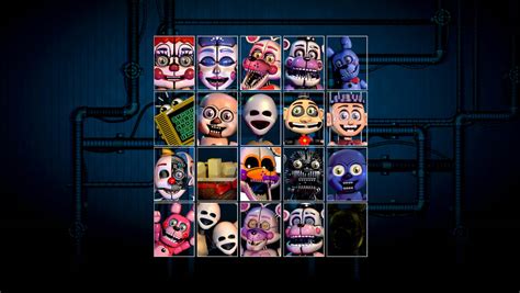 FNaF Sister Location Custom Night: ULTRA by ToxiinGames on DeviantArt