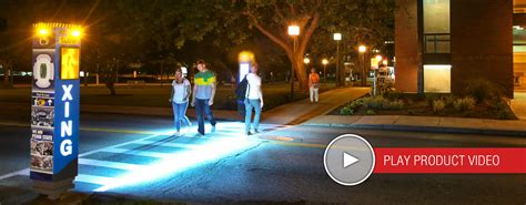 Pedestrian Crosswalk Sign System – Unique Multi-Signal Pedestrian Warning System