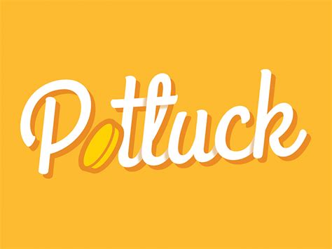 Potluck Logo by Stephen Patterson on Dribbble