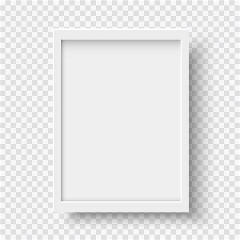 White blank picture frame, realistic vertical picture frame, A4 3776263 Vector Art at Vecteezy