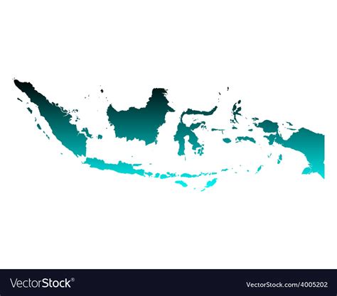 Map of indonesia Royalty Free Vector Image - VectorStock