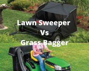 Lawn Sweeper Vs Bagger; What’s The Difference?