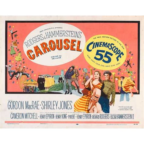 Carousel - movie POSTER (Half Sheet Style A) (22" x 28") (1956) - Walmart.com - Walmart.com