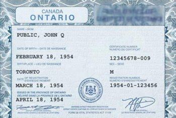 How to Get a Copy of a Canadian Birth Certificate – Background Records Blog