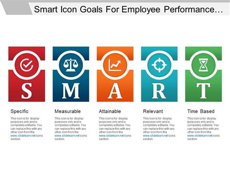 Smart Icon Goals For Employee Performance Management Ppt Design ...