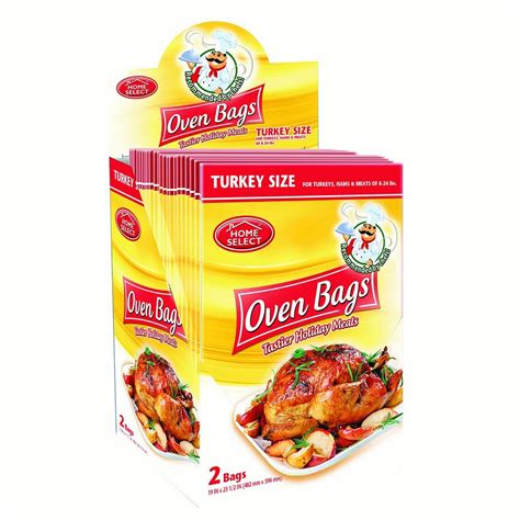 Home Select Oven Bags, Turkey Size, 2 Ct - Walmart.com