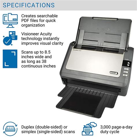 Escáner Xerox DocuMate 3125 Dúplex – CyberMarket