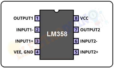 Lm358p Pinout