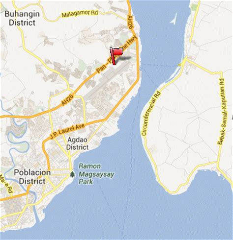 Davao Airport Map