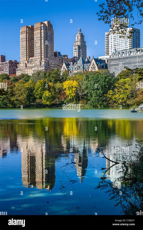 SKYLINE CENTRAL PARK WEST CENTRAL PARK Stock Photo - Alamy