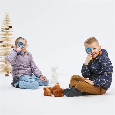 Kids Snow Hiking Winter Boots 100 - Blue