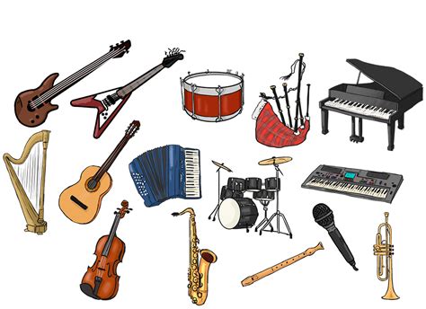 Musical instrument vocabulary (Basic)