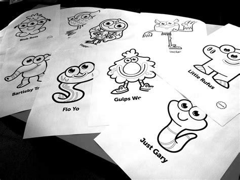 Gonoodle Coloring Pages - img-omnom