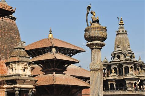 Temple in Patan 2 stock image. Image of durbar, religion - 17376993