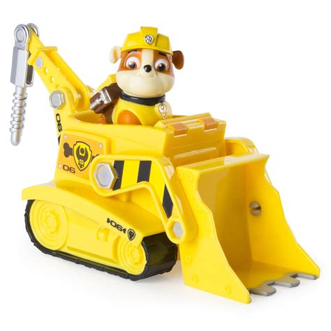 Paw Patrol Rubbles Diggin Bulldozer Figure and Vehicle -- Continuously the item at the picture ...