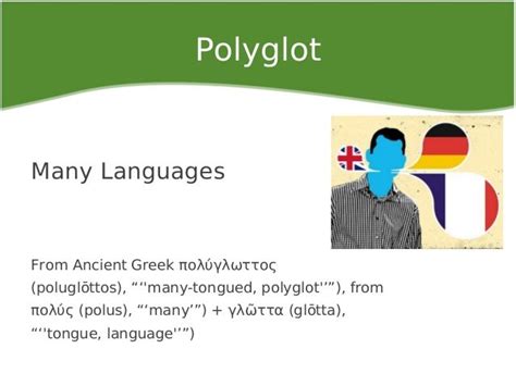 Polyglot Programmer