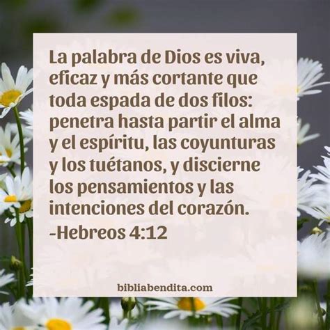 Explicación Hebreos 4:12. 'La palabra de Dios es viva, eficaz y más ...