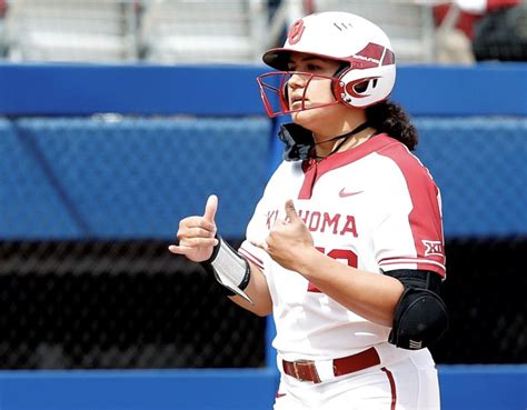 Alo's hit streak comes to an end in Oklahoma's 10-1 win over Kansas - Sports Illustrated ...