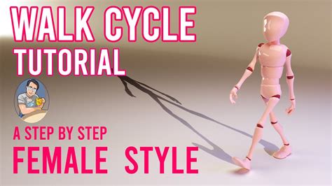 Maya Walk Cycle Tutorial - Female Character Animation Tutorial | Step ...