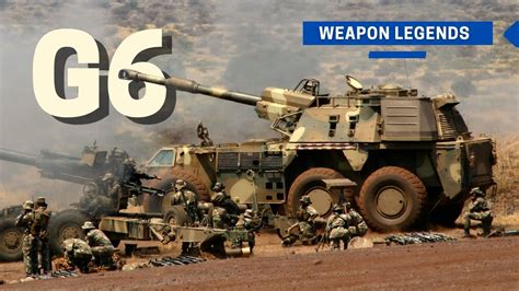 G6 Howitzer | South African style of the self-propelled howitzer - YouTube