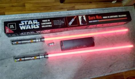 STAR WARS DARTH Maul Double-Bladed Lightsaber Force FX Master Replicas 2006 $474.99 - PicClick