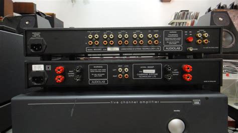 Audiolab 8000c mkII preamplifier & 8000p mkII power amplifier (Used)SOLD