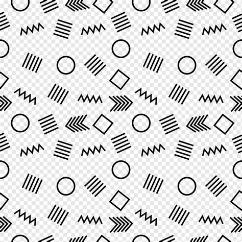 Black N White Pattern, Seamless Pattern, Vector Pattern, Seamless, Pattern, White, Simple ...