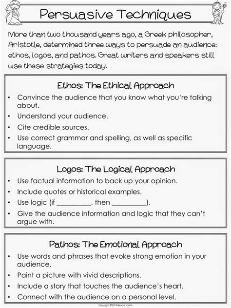 Logical Fallacies Worksheet With Answers