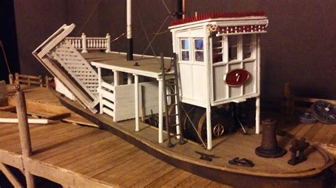 O scale On30 Kit wood models paddle steamer | Model ship building, Boat building, Model ships