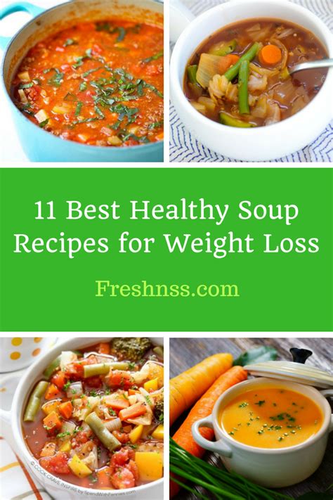 Pin on Healthy Soup Recipes for Weight Loss