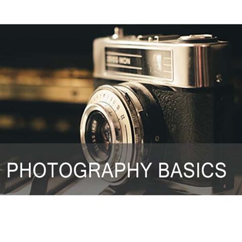 Photography Basics – IT UPSKILL