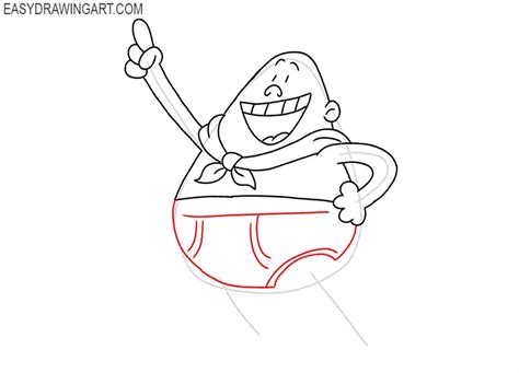 How to Draw Captain Underpants - Easy Drawing Art