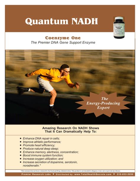 Quantum NADH - Total Health Secrets