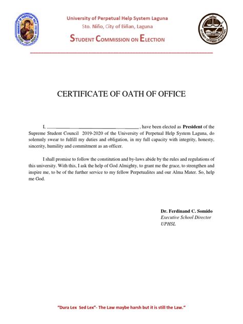 Sample Oathtaking Ceremony | PDF | Oath Of Office | Government