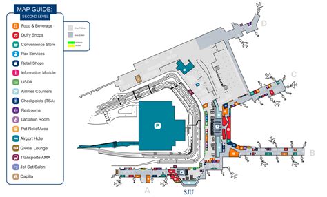 San Juan Airport Map