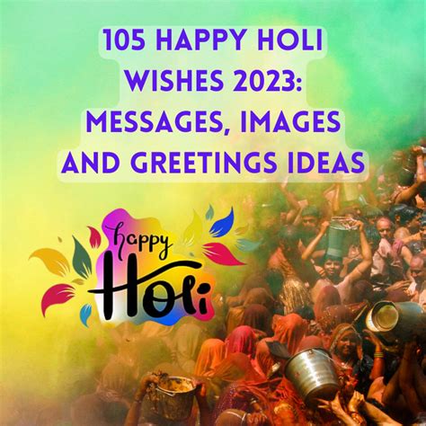 105 happy holi wishes 2023 messages images and greetings ideas – Artofit