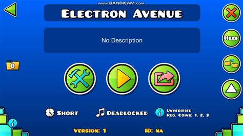 "ELECTRON AVENUE" Level by PaSt3L[GD] Geometry Dash - YouTube