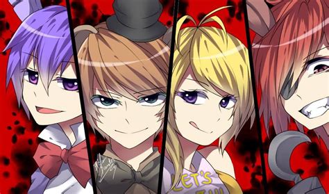 Five Nights at Freddy's anime | Fnaf, Anime fnaf, Fnaf characters