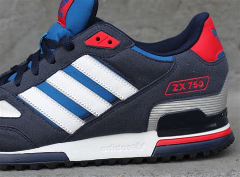 adidas Originals ZX 750 - Blue - White - Red - SneakerNews.com