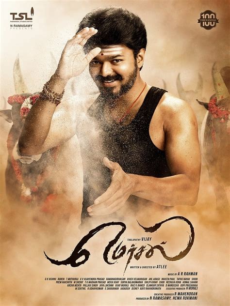 Thalapathy 61 first look OUT! film titled Mersal - view pic ...