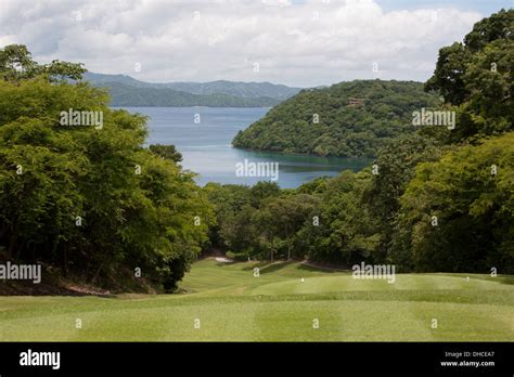 Arnold Palmer Signature Golf Course at Four Seasons Costa Rica on Peninsula Papagayo Stock Photo ...