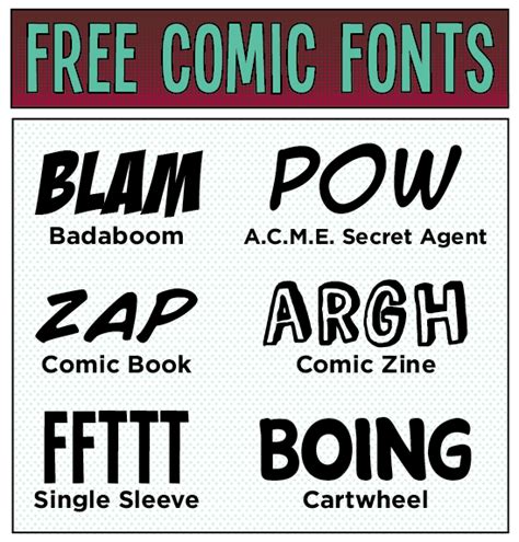 10 Comic Book Font Images - Comic Book Lettering Font, Comic Fonts Free ...