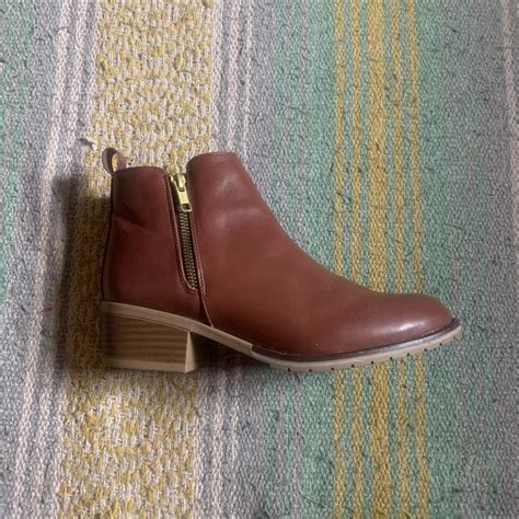 Andrea Brand Women’s Boots In Brown, Women's Size 8,... - Depop