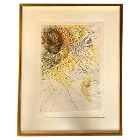 Salvador Dalí "Mercurius" Signed Lithograph For Sale at 1stDibs