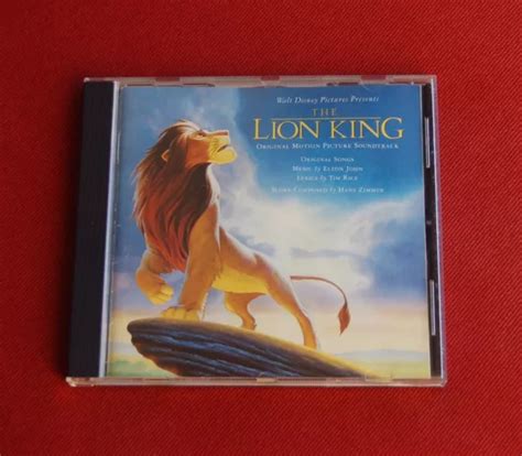 THE LION KING - OST Soundtrack CD - Elton John, Hans Zimmer - Disney Records EUR 5,71 - PicClick IT