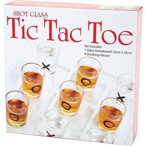 Tic-Tac-Toe Shot Glass Drinking Game | The Flask Store