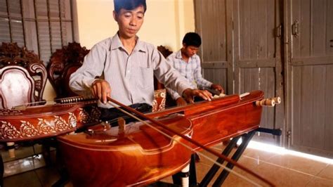 Updated traditional Cambodian instruments to include western music scale - Asia News NetworkAsia ...