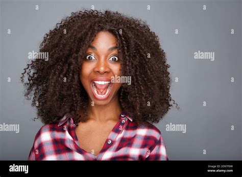 Female laughing mouth wide open hi-res stock photography and images - Alamy